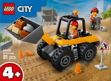 LEGO City Keltainen pyöräkuormaaja 60450