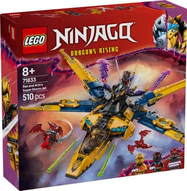 LEGO Ninjago Rasin ja Arinin supernopea suihkari 71833