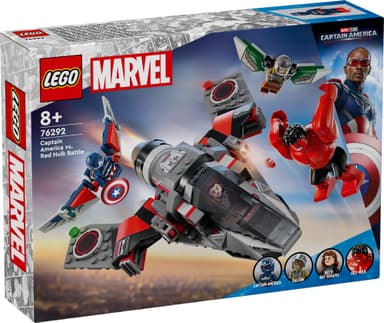 LEGO Super Heroes Captain American ja Punaisen Hulkin taistelu 76292