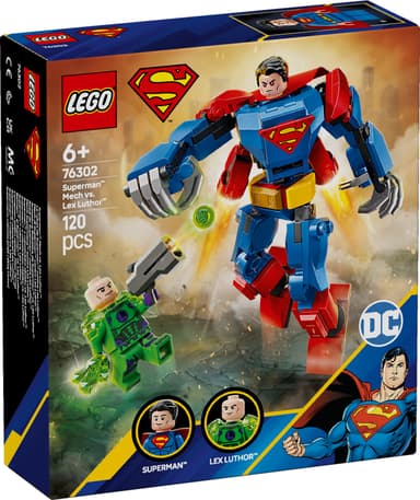 LEGO Super Heroes Superman-robotti vastaan Lex Luthor 76302