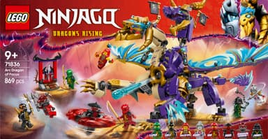 LEGO Ninjago Keskittymisen lohikäärme Arc 71836