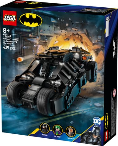 LEGO Super Heroes Batman Tumbler vastaan Two-Face ja The Joker 76303