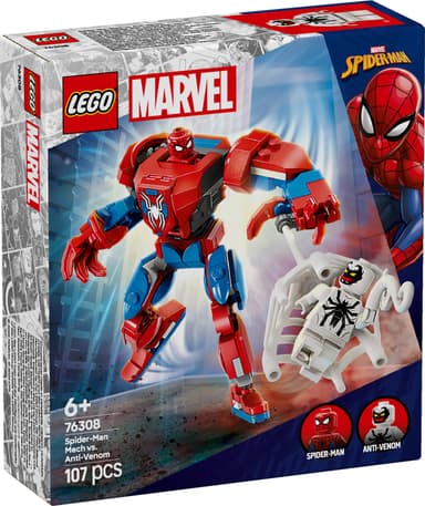 LEGO Super Heroes Spider-Man-robotti vastaan Anti-Venom 76308