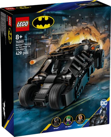 LEGO Super Heroes Batman Tumbler vastaan Two-Face ja The Joker 76303