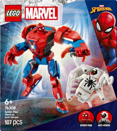 LEGO Super Heroes Spider-Man-robotti vastaan Anti-Venom 76308
