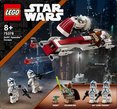 LEGO Star Wars BARC-kiiturin pako 75378