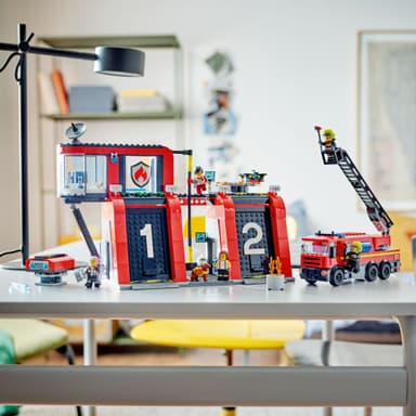 LEGO City Paloasema ja paloauto 60414