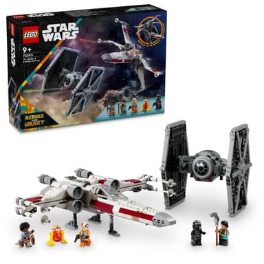 LEGO Star Wars TIE-hävittäjä ja X-Wing – yhdistelmämalli 75393
