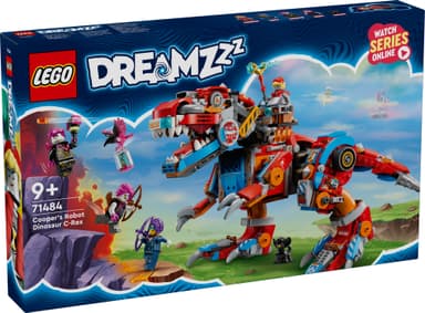 LEGO DREAMZzz Cooperin robottidinosaurus C-rex 71484