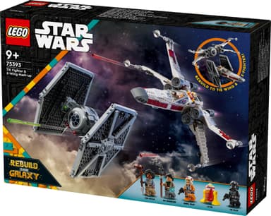 LEGO Star Wars TIE-hävittäjä ja X-Wing – yhdistelmämalli 75393