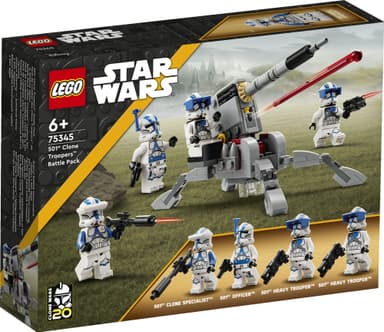 LEGO Star Wars 501. legioonan kloonisoturit -taistelupaketti 75345