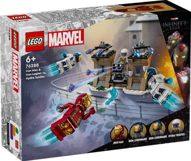 LEGO Super Heroes Iron Man ja Iron Legion vs. Hydran sotilas 76288