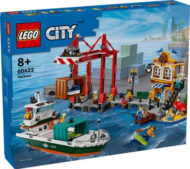 LEGO City Merisatama ja rahtilaiva 60422