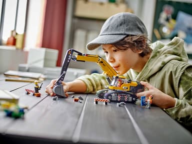 LEGO City Keltainen rakennuskaivuri 60420