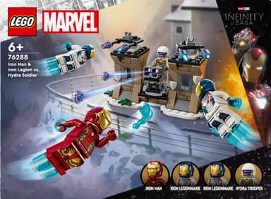 LEGO Super Heroes Iron Man ja Iron Legion vs. Hydran sotilas 76288