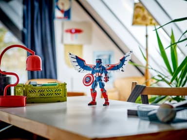 LEGO Super Heroes Uusi rakennettava Captain America ‑hahmo 76296
