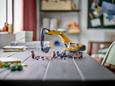 LEGO City Keltainen rakennuskaivuri 60420