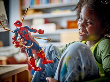 LEGO Super Heroes Rakennettava Iron Spider-Man ‑hahmo 76298