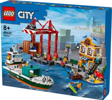 LEGO City Merisatama ja rahtilaiva 60422
