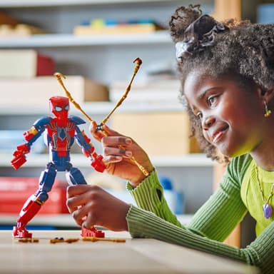 LEGO Super Heroes Rakennettava Iron Spider-Man ‑hahmo 76298
