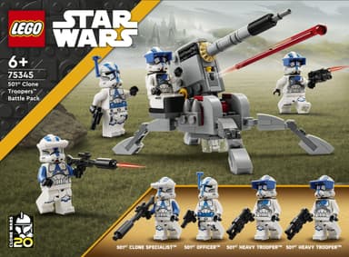 LEGO Star Wars 501. legioonan kloonisoturit -taistelupaketti 75345