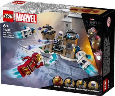 LEGO Super Heroes Iron Man ja Iron Legion vs. Hydran sotilas 76288