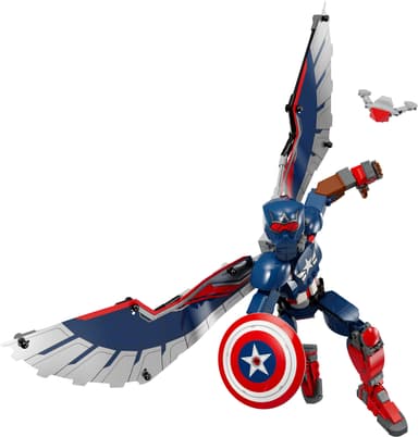 LEGO Super Heroes Uusi rakennettava Captain America ‑hahmo 76296