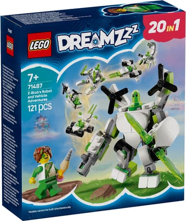 LEGO DREAMZzz Z-Blobin robotti‑ ja ajoneuvoseikkailut 71487