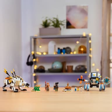 LEGO Horizon Aloy ja Varl vastaan Kilpikipittäjä ja Sahahammas 77037