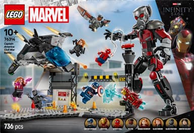 LEGO Super Heroes Captain America: Civil War Toimintataistelu 76314