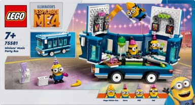 LEGO Despicable Me Kätyrien musajuhlabussi 75581