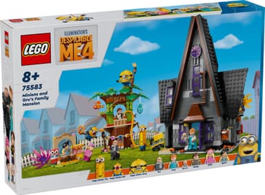 LEGO Despicable Me Kätyrien ja Grun kotitalo 75583