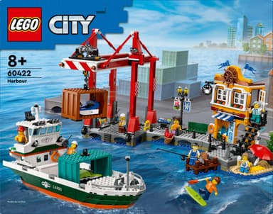 LEGO City Merisatama ja rahtilaiva 60422