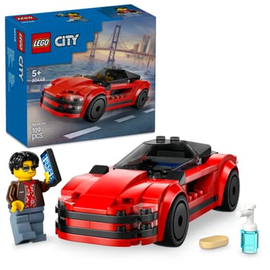 LEGO City Punainen urheiluauto 60448