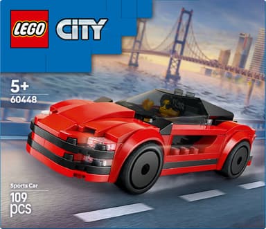 LEGO City Punainen urheiluauto 60448