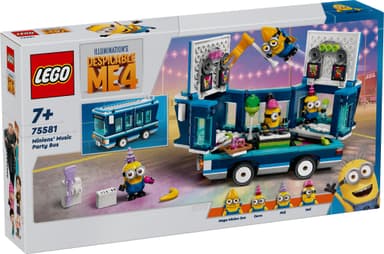 LEGO Despicable Me Kätyrien musajuhlabussi 75581