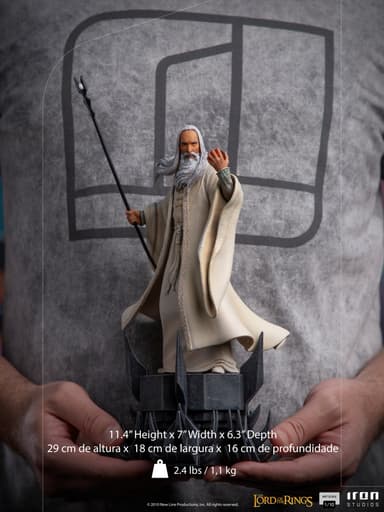Iron Studios The Lord Of The Rings toimintafiguuri (Saruman)
