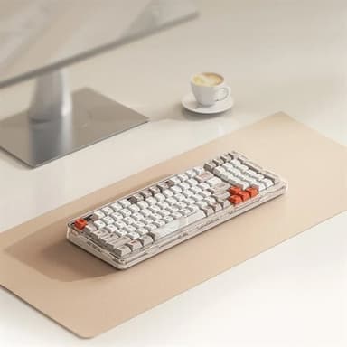 MIIIW Z980 ProMax langaton mekaaninen näppäimistö RGB-valaistuksella - Kahvi