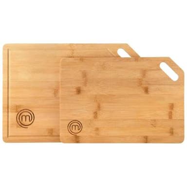MasterChef Bambusta valmistettu leikkuulauta 2-pack -Kuuluisa Masterchefiltä