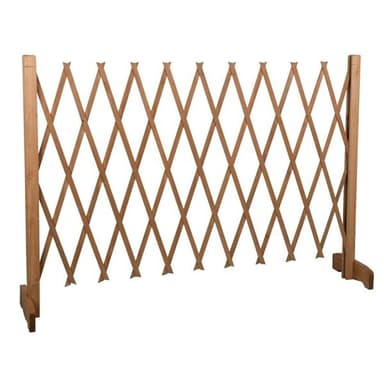 Puinen kokoontaitettava koira-aita 90x30-117cm