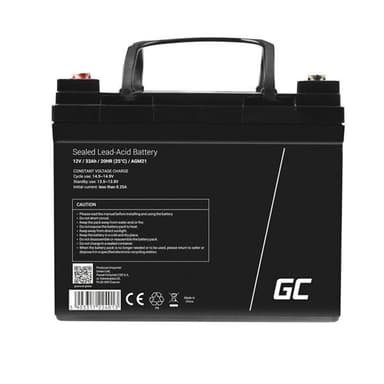 Green Cell AGM Akku 12V 33Ah