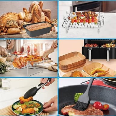 6in1 Tarvikkeet Air Fryer Ninja 3.7-4.2QT