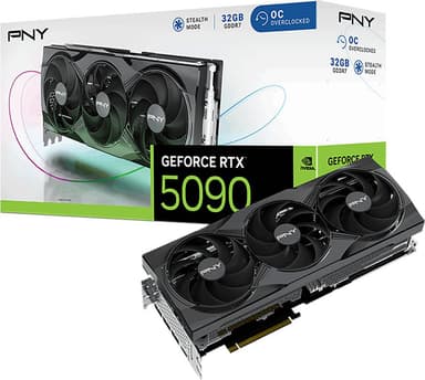 PNY GeForce RTX 5090 32 GB OC 3X näytönohjain