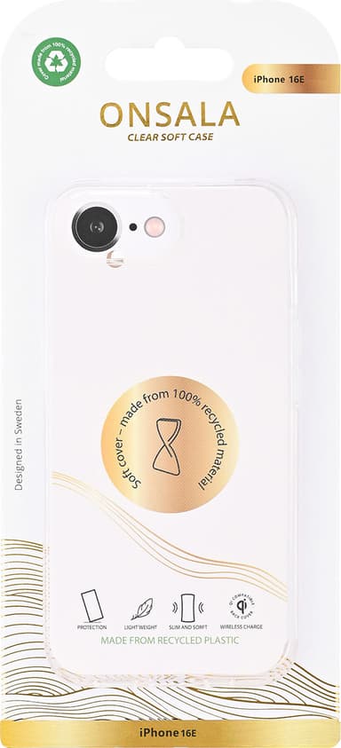 Onsala iPhone 16E TPU suojakuori (kirkas)