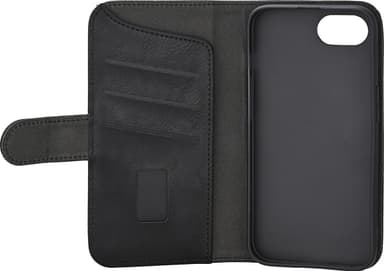 Gear iPhone 16E lompakkokotelo (musta)