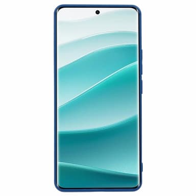 SKALO Xiaomi Redmi Note 14 Pro 5G Ultratunt TPU Suojakuori - Sininen