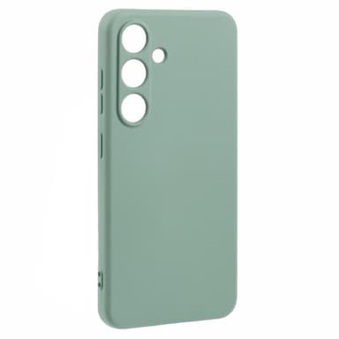 SKALO Samsung S25+ Ultraohut TPU Suojakuori - Vaaleanvihreä