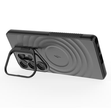 SKALO Samsung S25 Ultra Ripple Texture Suojakuori - Sininen