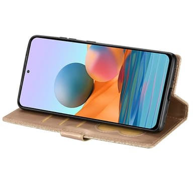 SKALO Samsung S25 Glitter Vetoketju Lompakkokotelo - Kulta