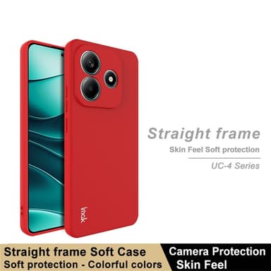 IMAK Xiaomi Redmi Note 14 5G UC-4 Series Suojakuori - Punainen